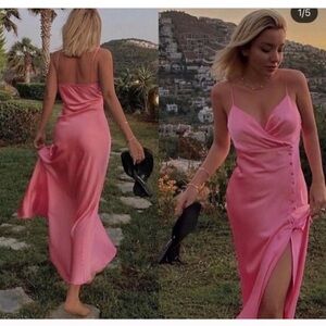 Zara pink dress